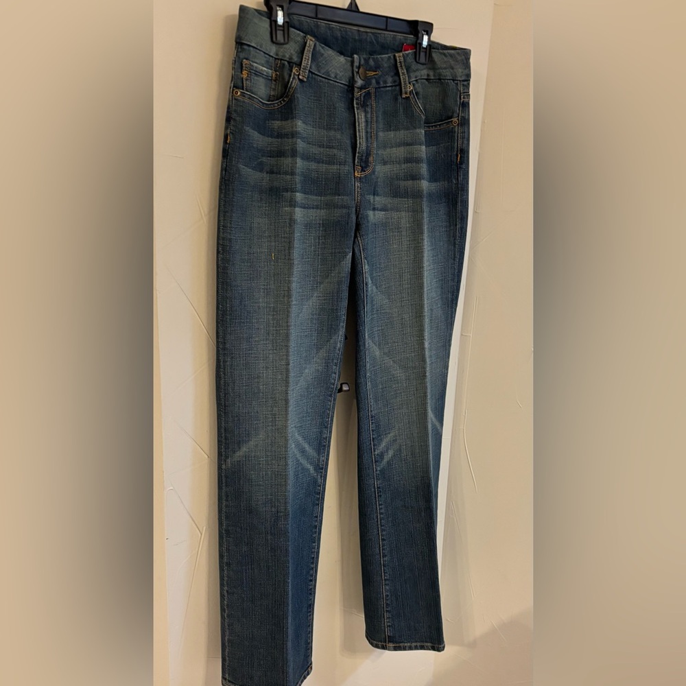 Seven7 Women’s Bootcut Jeans Size 16 – Classic Blue Denim NWT